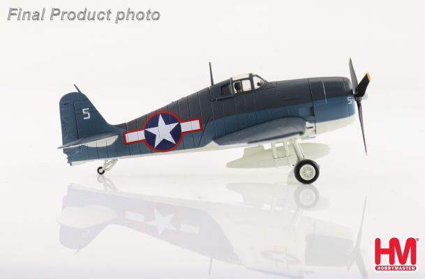 HA1118 | Hobby Master Military 1:72 | Grumman F6F-3 Hellcat White 5, Lt. Oscar Chenoweth, VF-38, Segi Point airstrip, New Georgia Island, Sept 1943