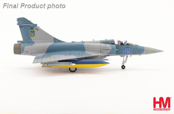 HA1622 | Hobby Master Military 1:72 | Mirage 2000-5F Ukranian Air Force, 2025 (w/no. 1 & 2 planes decal)