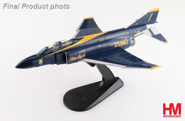 HA19059 | Hobby Master Military 1:72 | F-4J Blue Angels Cdr. Harley Hall 153812, Cdr Harley Hall & AMHI Guy Giuffrai, US Navy, 1970 to 1971