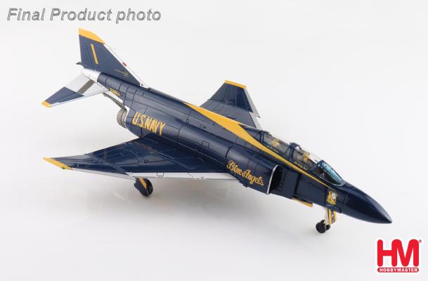 HA19059 | Hobby Master Military 1:72 | F-4J Blue Angels Cdr. Harley Hall 153812, Cdr Harley Hall & AMHI Guy Giuffrai, US Navy, 1970 to 1971