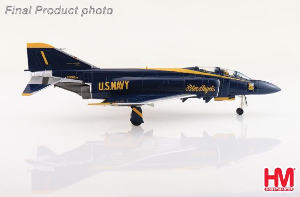 HA19059 | Hobby Master Military 1:72 | F-4J Blue Angels Cdr. Harley Hall 153812, Cdr Harley Hall & AMHI Guy Giuffrai, US Navy, 1970 to 1971