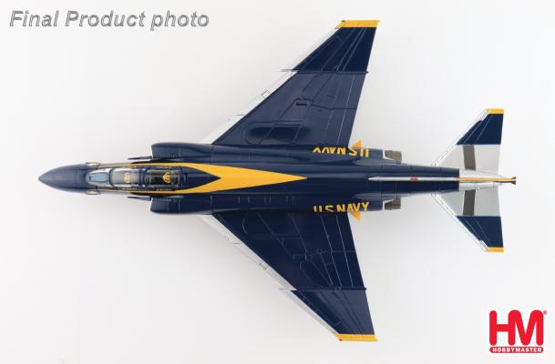 HA19059 | Hobby Master Military 1:72 | F-4J Blue Angels Cdr. Harley Hall 153812, Cdr Harley Hall & AMHI Guy Giuffrai, US Navy, 1970 to 1971
