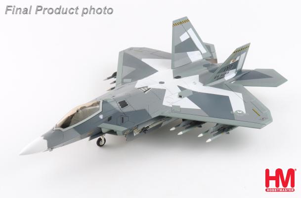 HA2831 | Hobby Master Military 1:72 | F-22 Splinter Camouflage USAF (fictitious scheme)