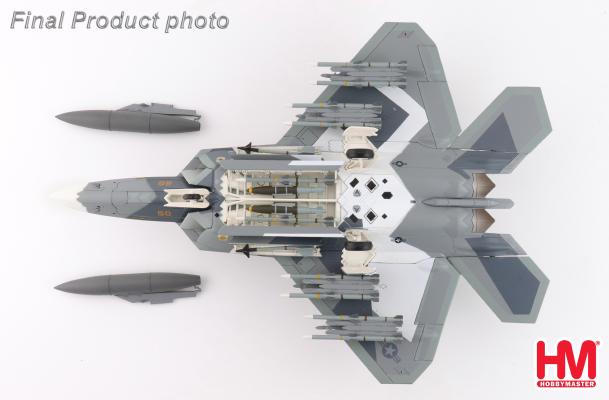 HA2831 | Hobby Master Military 1:72 | F-22 Splinter Camouflage USAF (fictitious scheme)