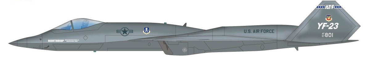 HA2850 | Hobby Master Military 1:72 | Northrop YF 23 Grey Ghost