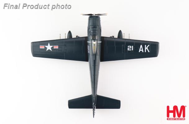 HA2918 | Hobby Master Military 1:72 | Douglas AD-3 Skyraider 122743 VMA-121 USMC 1942
