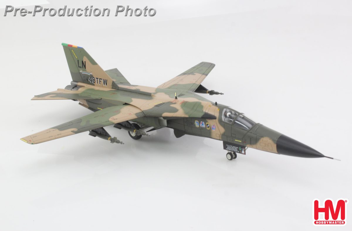 HA3037 | Hobby Master Military 1:72 | F-111F "Aardvark" 72-1448, 48th TFW CO, RAF Lakenheath August 1991