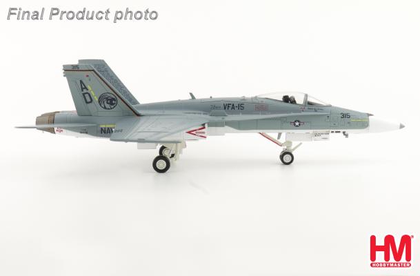 HA3590 | Hobby Master Military 1:72 | General Dynamics F/A-18C VFA-15 Retro TAC Demo Jet