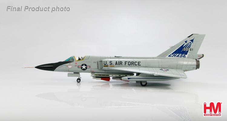 HA3605 | Hobby Master Military 1:72 | F-106A Delta Dart USAF Systems Command, Contract Management Division 59-0061, 'Rockwell B-1 Chase Program', Palmdale, California, 1986-90