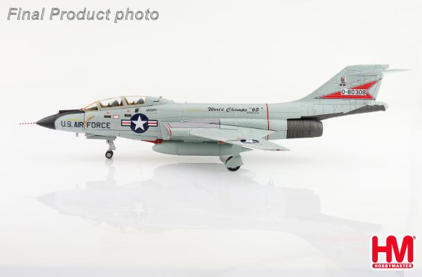HA3716 | Hobby Master Military 1:72 | F-101B Vooodoo World Champs 65 50-80308, 62nd FIS, USAF, KI Sawyer AFB,1965