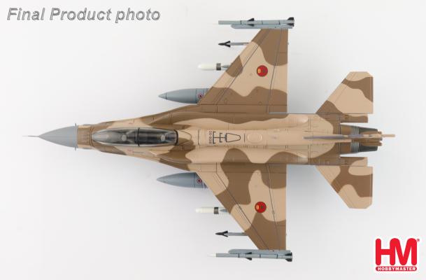 HA38051 | Hobby Master Military 1:72 | Lockheed F-16D Royal Moroccan AF  08-8018, RMAF, RAF Fairford, RIAT 2024