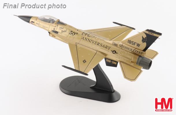 HA38069 | Hobby Master Military 1:72 | F-16A Golden Bat Viper 85-1565, 185 ARW, Iowa ANG, 2022