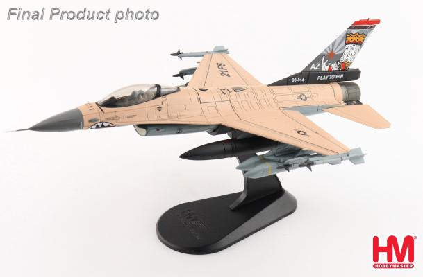 HA38070 | Hobby Master Military 1:72 | F-16V Play to Win 93-0814, 21st Sqn., Luke AFB, 2025