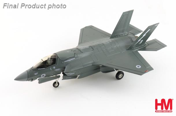 HA4624 | Hobby Master Military 1:72 | F35B Lightning II, Operation Highmast ZM-161, RAF, 8th Aug, 2025 Landing of JS Kaga (w/extra 2 x meteor inside weapon bay)