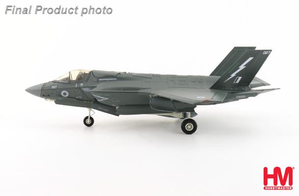 HA4624 | Hobby Master Military 1:72 | F35B Lightning II, Operation Highmast ZM-161, RAF, 8th Aug, 2025 Landing of JS Kaga (w/extra 2 x meteor inside weapon bay)