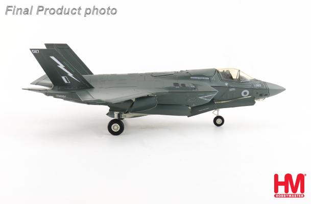 HA4624 | Hobby Master Military 1:72 | F35B Lightning II, Operation Highmast ZM-161, RAF, 8th Aug, 2025 Landing of JS Kaga (w/extra 2 x meteor inside weapon bay)