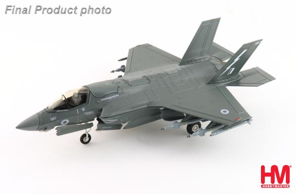 HA4624b | Hobby Master Military 1:72 | F35B Lightning II, ZM-161, Royal Air Force (beast mode, 2 x meteor missiles inside weapon bay)