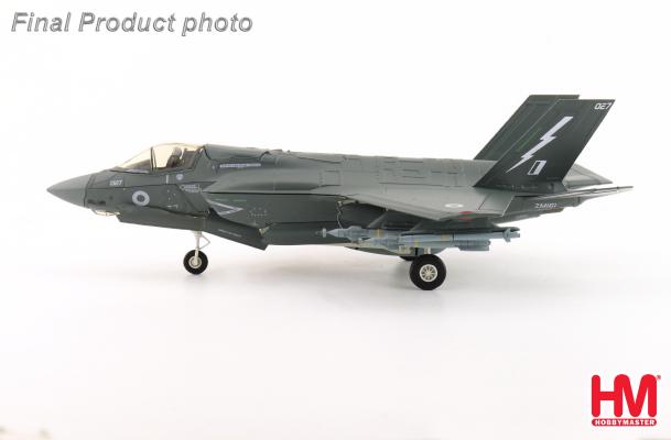 HA4624b | Hobby Master Military 1:72 | F35B Lightning II, ZM-161, Royal Air Force (beast mode, 2 x meteor missiles inside weapon bay)
