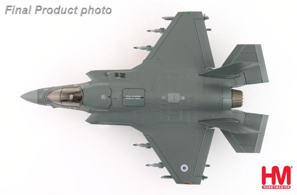 HA4624b | Hobby Master Military 1:72 | F35B Lightning II, ZM-161, Royal Air Force (beast mode, 2 x meteor missiles inside weapon bay)