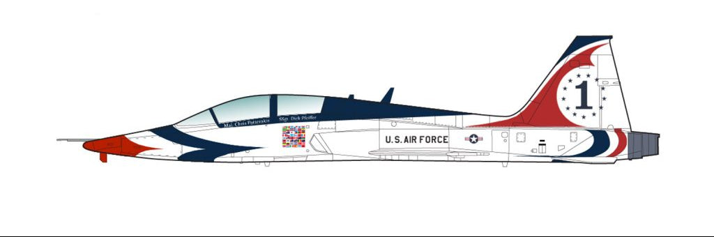 HA5415 | Hobby Master Military 1:72 | Northrop T-38 USAF #1 Thunderbirds, 1970s