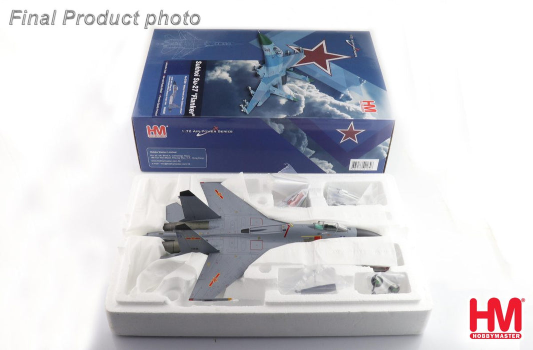 HA6022 | Hobby Master Military 1:72 | Su-27SK Military Parade of the Century scheme 13046, Unit of Wang Hai (former Nanjing Military Region),  PLAAF, 1999 | is due September 2025
