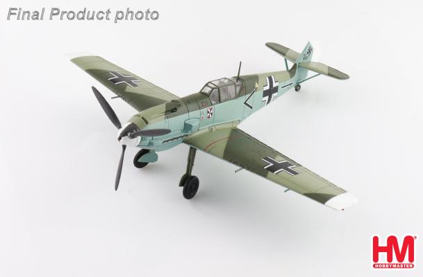HA8722 | Hobby Master Military 1:48 | Messerschmitt Bf 109E-4 Luftwaffe, Franz von Werra II/JG3 France 1940