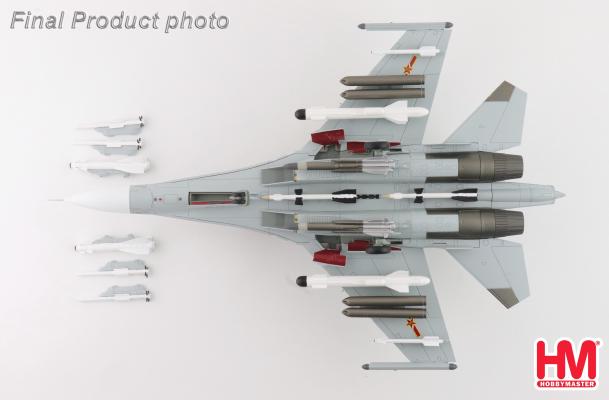 HA9558 | Hobby Master Military 1:72 | Sukhoi SU-30MK2 81048, PLA Naval Air Force, 2012 (w/2 x KH-57MK missiles)