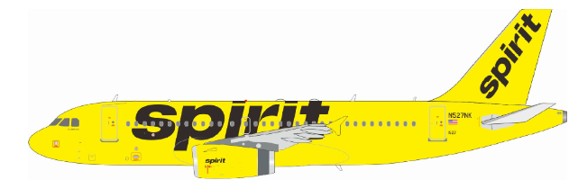 IF319NK1026 | InFlight200 1:200 | Airbus A319-132 Spirit Airlines N527NK | is due August 2026