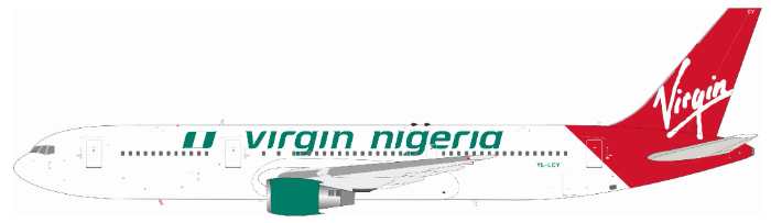 IF763VR0726 | InFlight200 1:200 | Boeing 767-3Y0/ER Virgin Nigeria Airways YL-LCY | is due August 2026