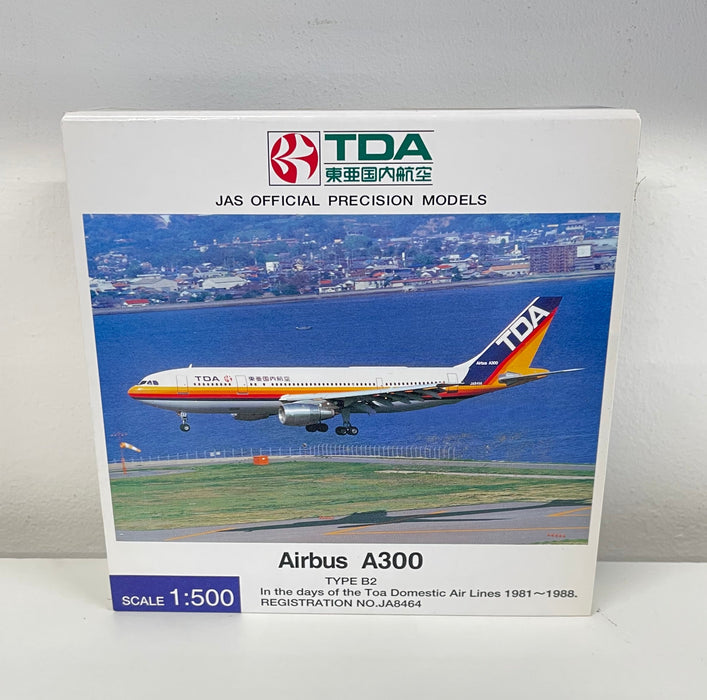 JD51004 | Hogan Die-cast 1:500 | Airbus A300 TDA Toa Domestic Air Lines JA8464 PRE OWNED