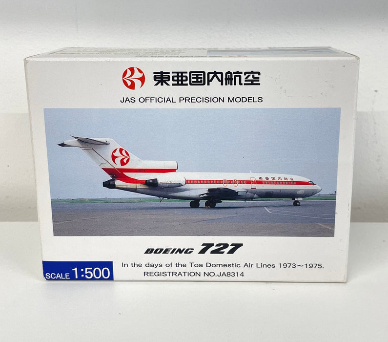 JD51002 | Hogan Die-cast 1:500 | Boeing 727 TDA Toa Domestic Air Lines JA8314 PRE OWNED