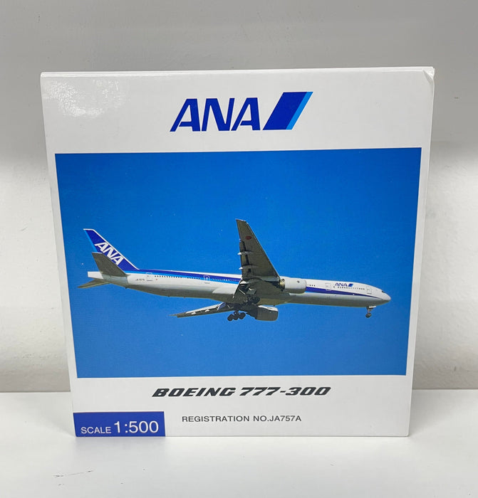 NH50053 | Hogan Die-cast 1:500 | Boeing 777-300 ANA All Nippon Airways JA757A PRE OWNED