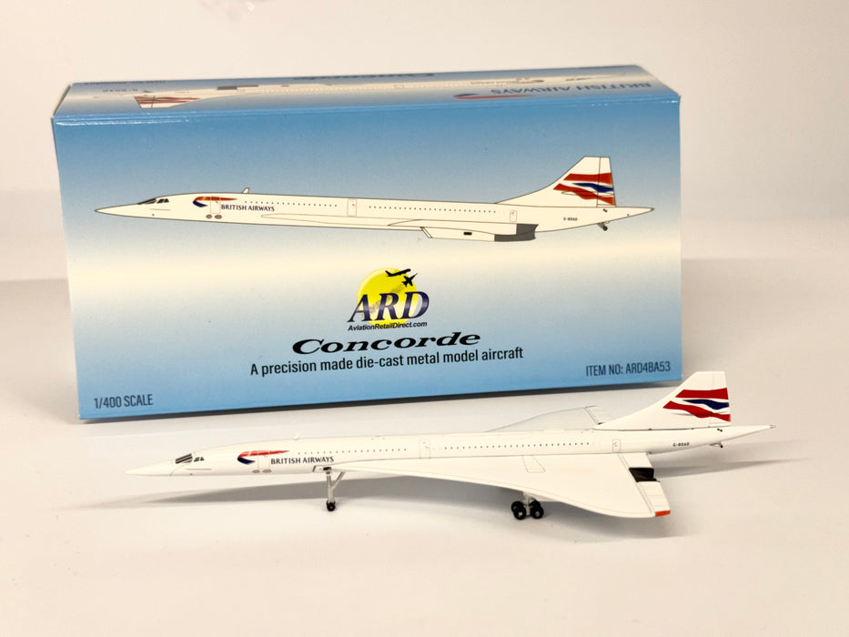 ARD4BA53 | ARD Models 1:400 | BAC/Aerospatiale Concorde, British Airways G-BOAD 'Chatham' Livery