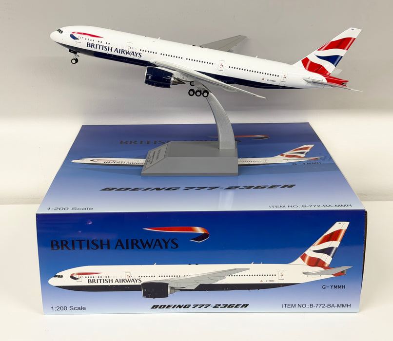 B-772-BA-MMH | Blue Box 1:200 | Boeing 777-200 British Airways G-YMMH