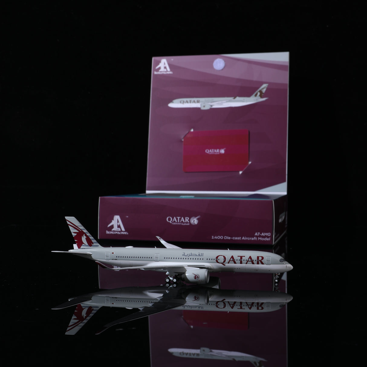 HA3590009 | Aero Polaris 1:400 | Airbus A350-900 Qatar Airways A7-AMG | is due September 2026