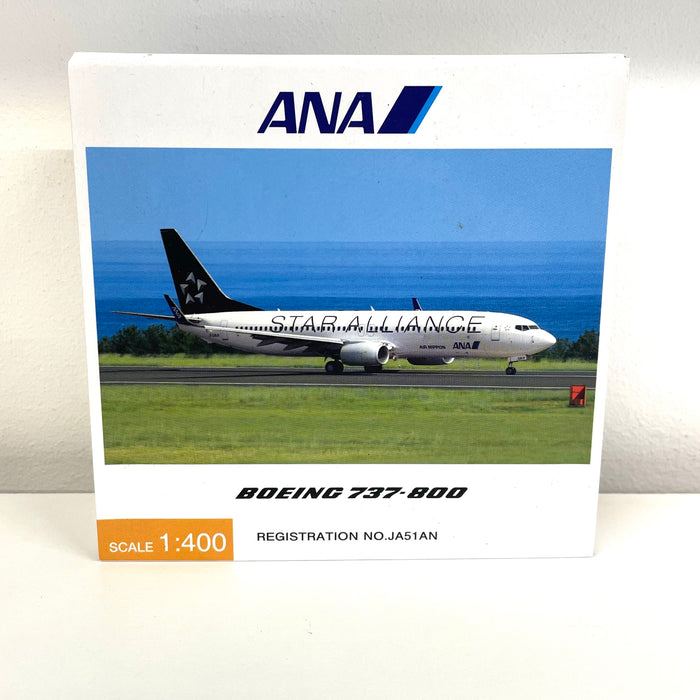 NH40032 | Hogan Die-cast 1:400 | Boeing 737-800 ANA ALL Nippon Airlines 'Star Alliance' JA51AN
