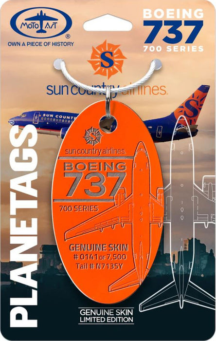 PLTAGN713SY | Gifts Aircraft Skins | Original Aircraft Skin - Boeing 737-7Q8 Sun Country Airlines N713SY