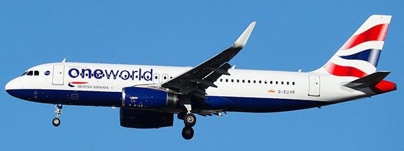 SA2058 | JC Wings 1:200 | Airbus A320, British Airways G-EUYR