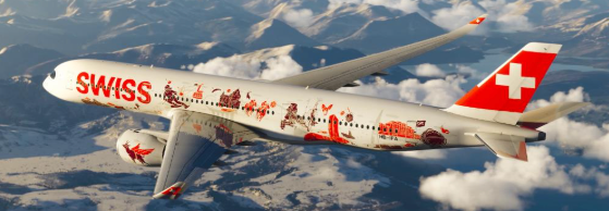 XX40284A | JC Wings 1:400 | Swiss Airbus A350-900XWB Wanderlust Reg: HB-IFA Flaps Down With Antenna | is due May 2025
