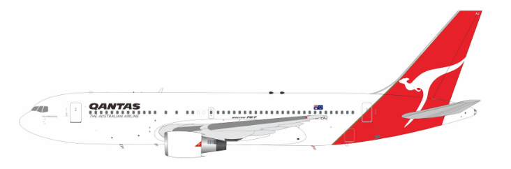IF762QF0525 | InFlight200 1:200 | Boeing 767-238/ER Qantas VH-EAJ with stand | is due June 2025