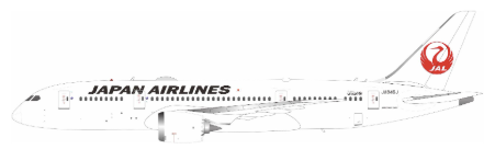 B-788-846 | Blue Box 1:200 | Boeing 787-8 Dreamliner Japan Air Lines - JAL JA846J