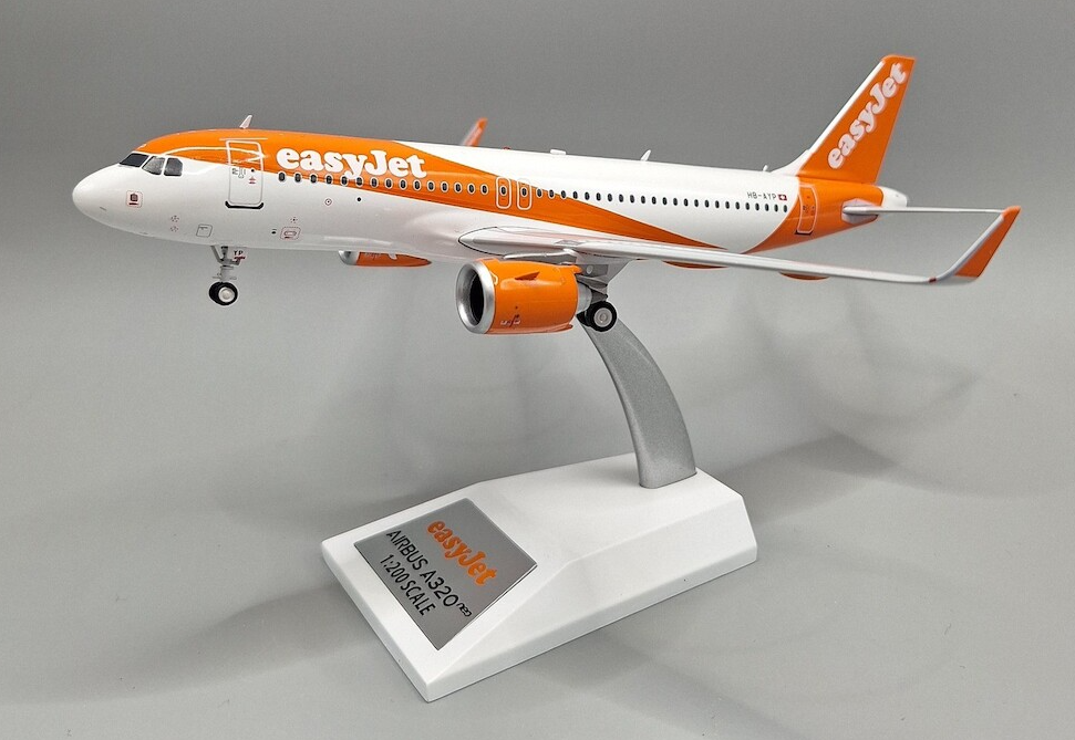 JF-A320-058L | JFox Models 1:200 | Airbus A320-251N EasyJet Switzerland HB-AYP
