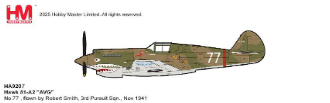 HA9207 | Hobby Master Military 1:72 | Hawk 81-A2 AVG No.77 , flown by Robert Smith, 3rd Pursuit Sqn., Nov 1941 | is due September 2025