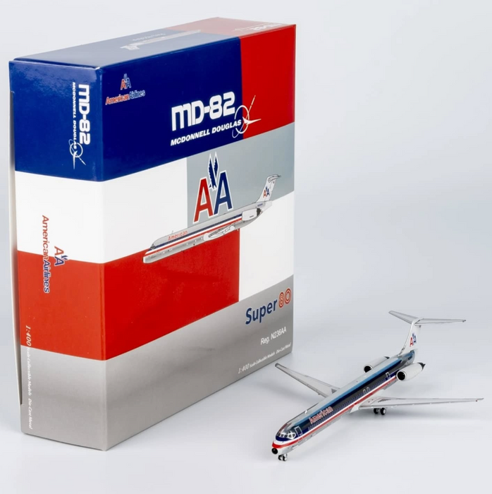 NG83008 | NG Models 1:400 | MD-82 American Airlines N236AA (black nosecone)