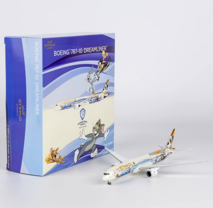 NG56031 | NG Models 1:400 |Boeing 787-10 Dreamliner Etihad Airways A6-BMA World Abu Dhabi