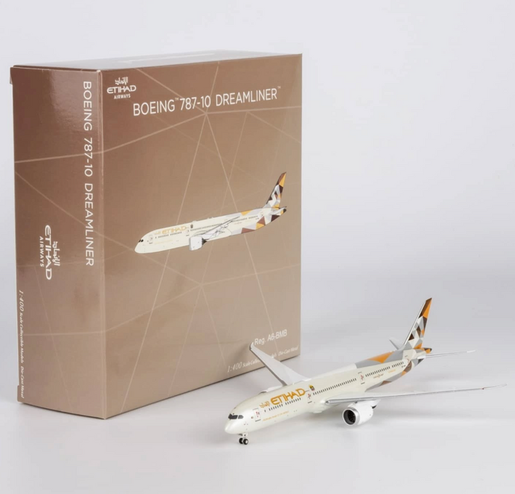 NG56032 | NG Models 1:400 |Boeing 787-10 Dreamliner Etihad Airways A6-BMB