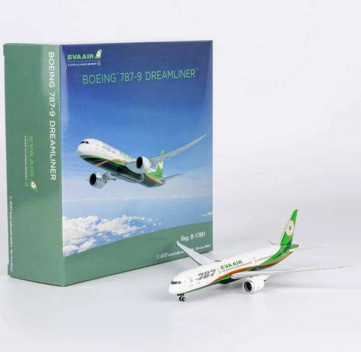 NG55142 | NG Models 1:400 | Boeing 787-9 Dreamliner Eva Airways B-17881