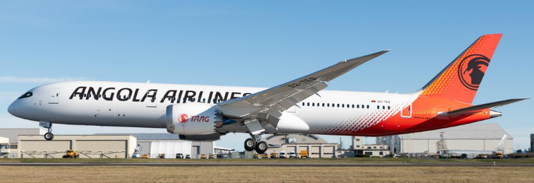 XX40787A | JC Wings 1:400 | Boeing 787-9 Dreamliner TAAG-Linhas Aereas de Angola Airlines Reg: D2-TEQ "Flaps Down" With Antenna | is due August 2025