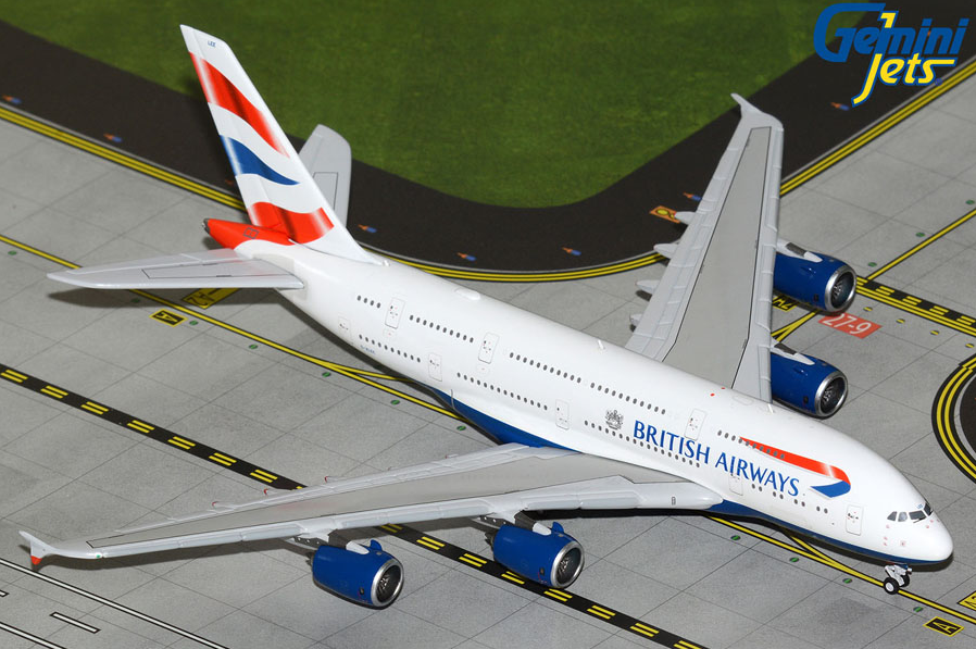 GJBAW2325 | Gemini Jets 1:400 | Airbus A380 British Airways G-XLEE