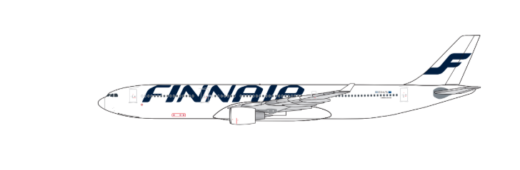 FIN125107 | Aether Model 1:500 | Airbus A330-300, Finnair OO-LTU | is due December 2025